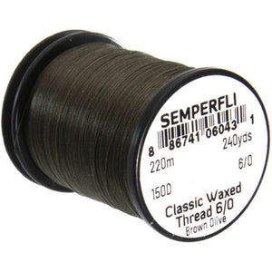 Semperfli Classic Waxed Thread 6/0