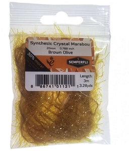 Semperfli Synthetic Crystal Marabou