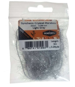 Semperfli Synthetic Crystal Marabou