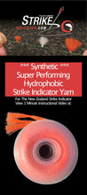 New Zealand Strike Indicator Hydrophobic Synthetic Yarn
