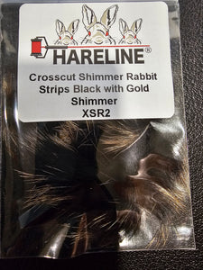 Crosscut Shimmer Rabbit Strips