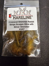 Hareline Crosscut Shimmer Rabbit Strips