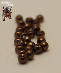 Round Metallic Tungsten Beads