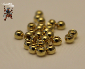 Brass Beads - Metallic Brown